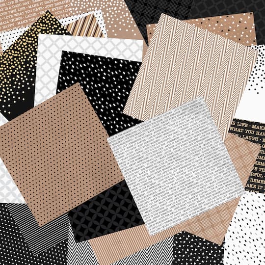 6" x 6" All Occasion Basics Paper Pad by Recollections™, 48 Sheets